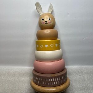 Jumini Wooden Bunny Stacking Toy